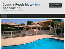 Tablet Screenshot of countryroadsmotorinn.com